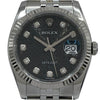 ロレックス ROLEX デイトジャスト36 ホリコン 116234G ブラック WG/SS 自動巻き ユニセックス 腕時計