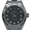 ロレックス ROLEX デイトジャスト28 ダークグレー 279174G ダークグレー WG/SS レディース 腕時計