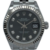 ロレックス ROLEX デイトジャスト28 ダークグレー 279174G