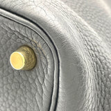 エルメス HERMES ピコタンロックPM D刻 ブラック GD金具 トリヨン レディース ハンドバッグ