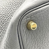エルメス HERMES ピコタンロックPM D刻 ブラック GD金具 トリヨン レディース ハンドバッグ
