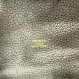 エルメス HERMES ピコタンロックPM D刻 ブラック GD金具 トリヨン レディース ハンドバッグ