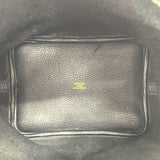 エルメス HERMES ピコタンロックPM D刻 ブラック GD金具 トリヨン レディース ハンドバッグ