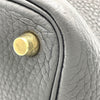 エルメス HERMES ピコタンロックPM D刻 ブラック GD金具 トリヨン レディース ハンドバッグ