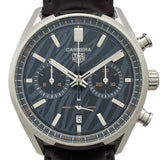 タグ・ホイヤー TAG HEUER カレラ キャリバー ホイヤー02 クロノグラフ 日本90本限定 CBN201A.FC6539 ブルー SS メンズ 腕時計