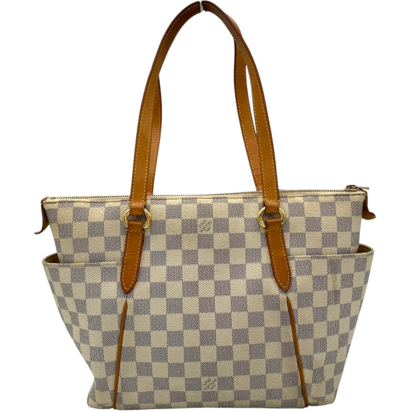 ルイ・ヴィトン LOUIS VUITTON トータリーPM N51261 ホワイト ダミエ  