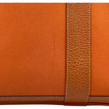 エルメス HERMES ガーデンパーティPM □I刻 オレンジ SV金具 トワル レディース トートバッグ