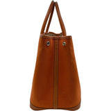エルメス HERMES ガーデンパーティPM □I刻 オレンジ SV金具 トワル レディース トートバッグ