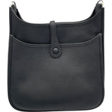 エルメス HERMES エヴリン3 PM □L刻 ブラック SV金具 トリヨン レディース ショルダーバッグ