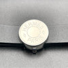 エルメス HERMES エールバッグジップMM W刻 ネイビー SV金具 トワル・ヴァッシュハンター レディース ハンドバッグ