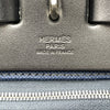 エルメス HERMES エールバッグジップMM W刻 ネイビー SV金具 トワル・ヴァッシュハンター レディース ハンドバッグ