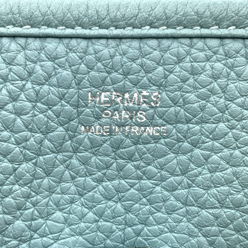エルメス HERMES エヴリン1 PM ▢M刻 シエル SV金具 トリヨン レディース ショルダーバッグ エルメス HERMES エヴリン1 PM ▢M刻 シエル SV金具 トリヨン