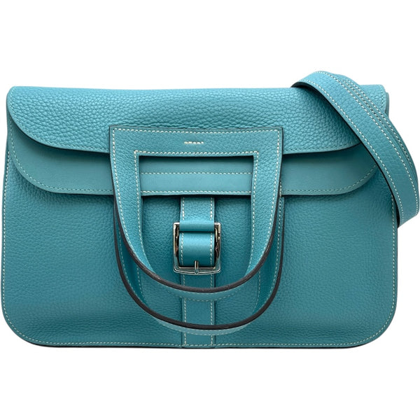 エルメス HERMES アルザン31 T刻 ブルーアトール SV金具 トリヨン レディース ショルダーバッグ 2300044950780_1_600x600_crop_c