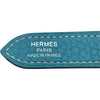 エルメス HERMES アルザン31 T刻 ブルーアトール SV金具 トリヨン レディース ショルダーバッグ