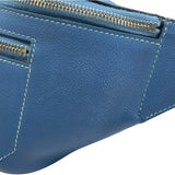 エルメス HERMES シティスライドクロスPM C刻 アズール SV金具 エバーカラー メンズ ボディバッグ