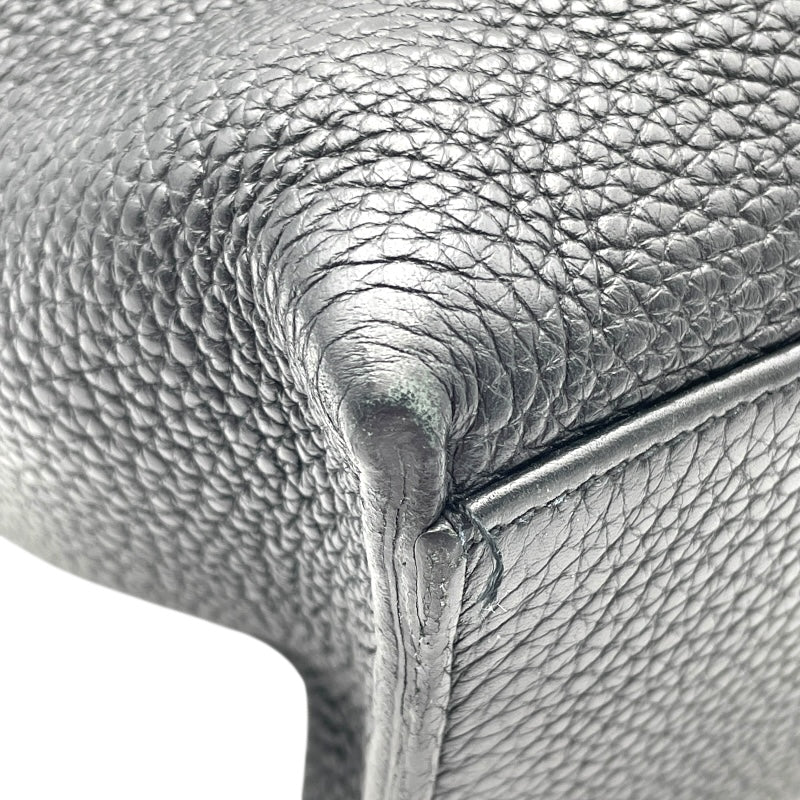 エルメス HERMES サックアルフレッド35 ▢B刻 ブラック SV金具