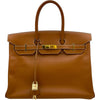 エルメス HERMES バーキン35 ▢J刻 ゴールド GD金具 エプソン レディース ハンドバッグ