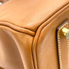 エルメス HERMES バーキン35 ▢J刻 ゴールド GD金具 エプソン レディース ハンドバッグ