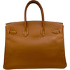 エルメス HERMES バーキン35 ▢J刻 ゴールド GD金具 エプソン レディース ハンドバッグ