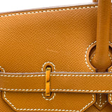エルメス HERMES バーキン35 ▢J刻 ゴールド GD金具 エプソン レディース ハンドバッグ