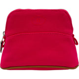 エルメス HERMES ボリードポーチ15 ピンク SV金具 トワル レディース ポーチ