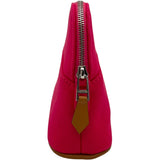 エルメス HERMES ボリードポーチ15 ピンク SV金具 トワル レディース ポーチ