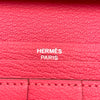 エルメス HERMES ベアンスフレ C刻印　(2018年製) ローズアザレ シルバー金具 シェーブル レディース 長財布