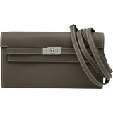 エルメス HERMES ケリートゥーゴー B刻 エトゥープ SV金具 エバーカラー レディース ショルダーバッグ