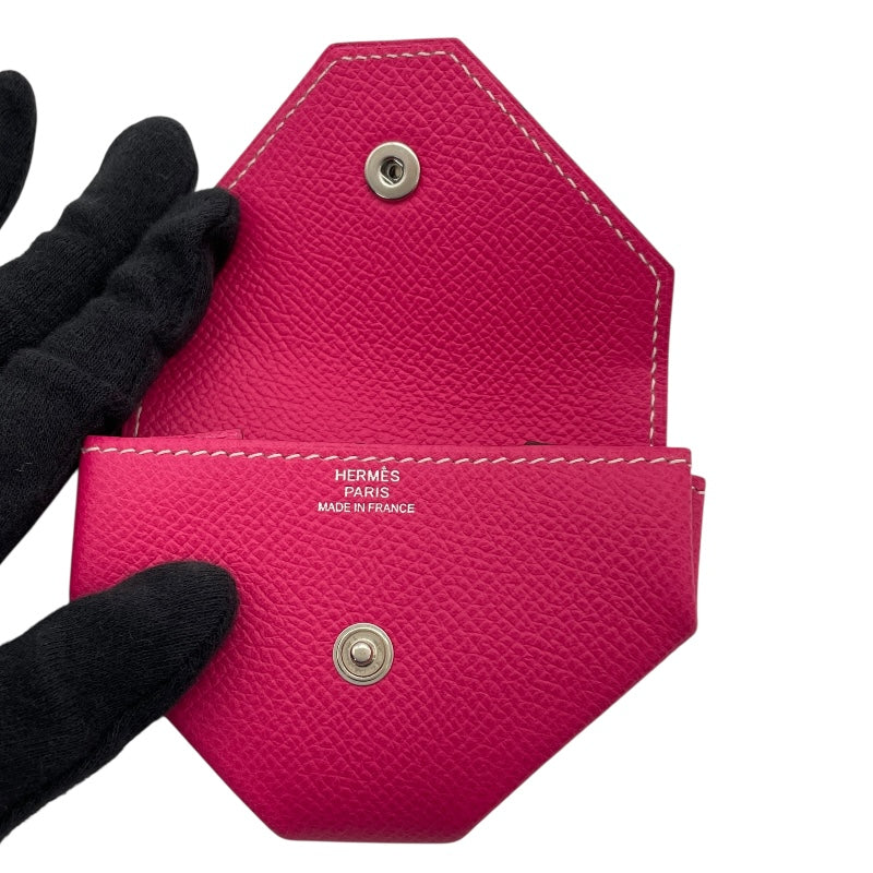 HERMES エルメス ルヴァンキャトル コインケース レッド レディース