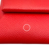 エルメス HERMES バスティア D刻 ルージュクー SV金具 エプソン レディース コインケース
