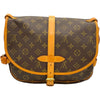 ルイ・ヴィトン LOUIS VUITTON ソミュールMM M40710 ブラウン モノグラム レディース ショルダーバッグ