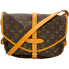 ルイ・ヴィトン LOUIS VUITTON ソミュールMM M40710 ブラウン モノグラム レディース ショルダーバッグ