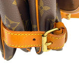 ルイ・ヴィトン LOUIS VUITTON ソミュールMM M40710 ブラウン モノグラム レディース ショルダーバッグ