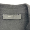 グッチ GUCCI ウールシャツジャケット ブラック ウール レディース ノーカラージャケット