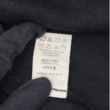 グッチ GUCCI ウールシャツジャケット ブラック ウール レディース ノーカラージャケット