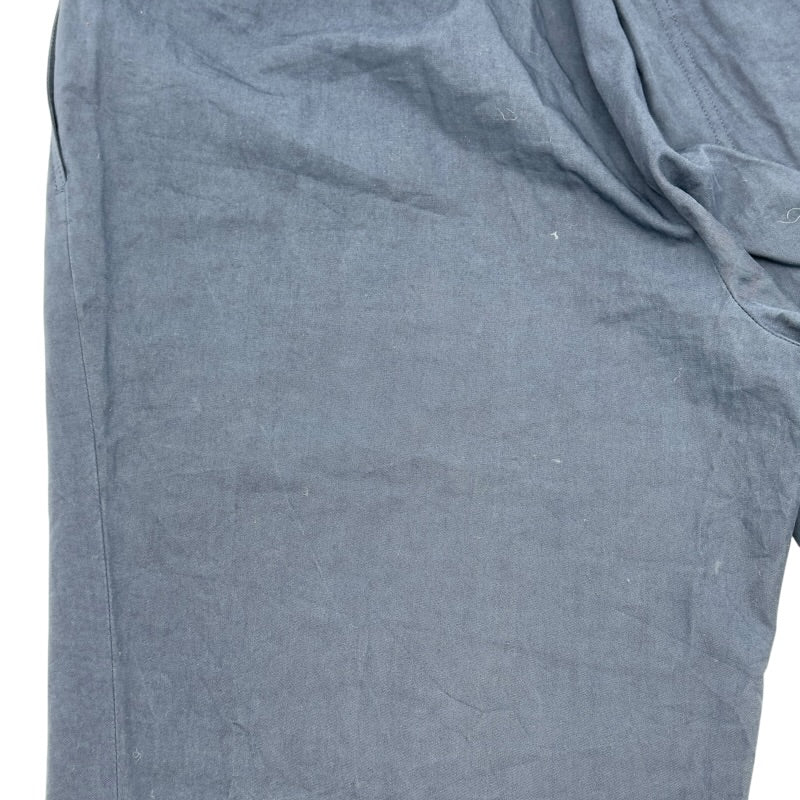エルメス HERMES コットンボタンフライパンツ ネイビー コットン