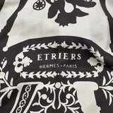 エルメス HERMES ETRIERS ツイルレーヌニットワンピース ブラック シルク レディース ワンピース