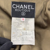 シャネル CHANEL ココマークボタンツイードコートセットアップ P03635 ブラウン ツイード レディース セットアップ