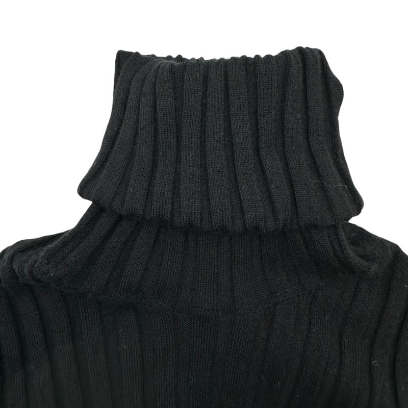 シャネル CHANEL タートルネックカシミヤセーター P24713 ブラック