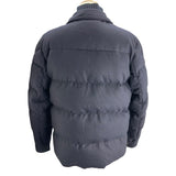 モンクレール MONCLER PRES カシミヤ混ダウンジャケット ネイビー ナイロン/カシミヤ メンズ ダウンジャケット