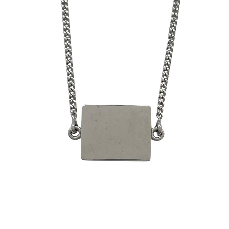 ディオールオム DIOR HOMME ネックレス ホワイトゴールド 750