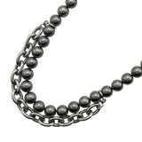 ミキモト MIKIMOTO CDGコラボネックレス シルバー Ag925 ジュエリー