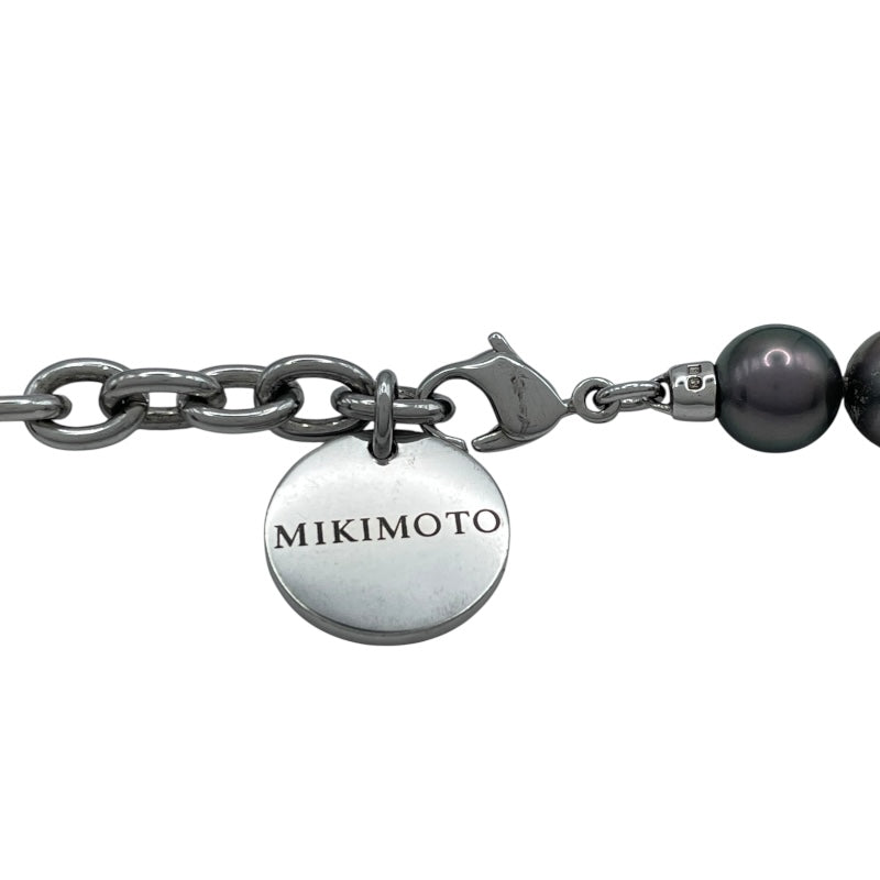MIKIMOTO ミキモト ネックレス オニキス シルバー ミキモト MIKIMOTO CDGコラボネックレス シルバー Ag925 ジュエリー