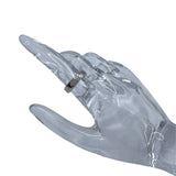 ハリーウィンストン HARRY WINSTON スリーストーンリング プラチナ Pt950 ジュエリー