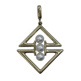 ミキモト MIKIMOTO ペンダントトップ ゴールド K14 ジュエリー