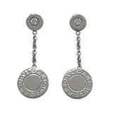 ブルガリ BVLGARI ブルガリブルガリピアス ホワイトゴールド Au750 ジュエリー