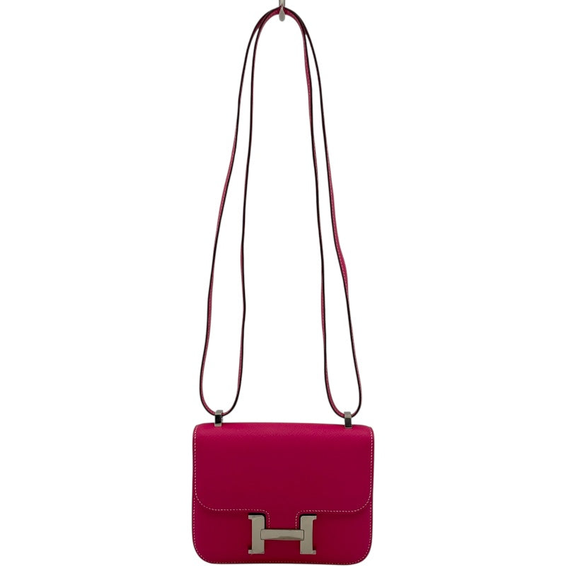 エルメス HERMES マイクロ コンスタンスミニミニ □O刻 ローズ