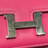 エルメス HERMES マイクロ コンスタンスミニミニ □O刻 ローズティリアン SV金具 エプソン レディース ショルダーバッグ