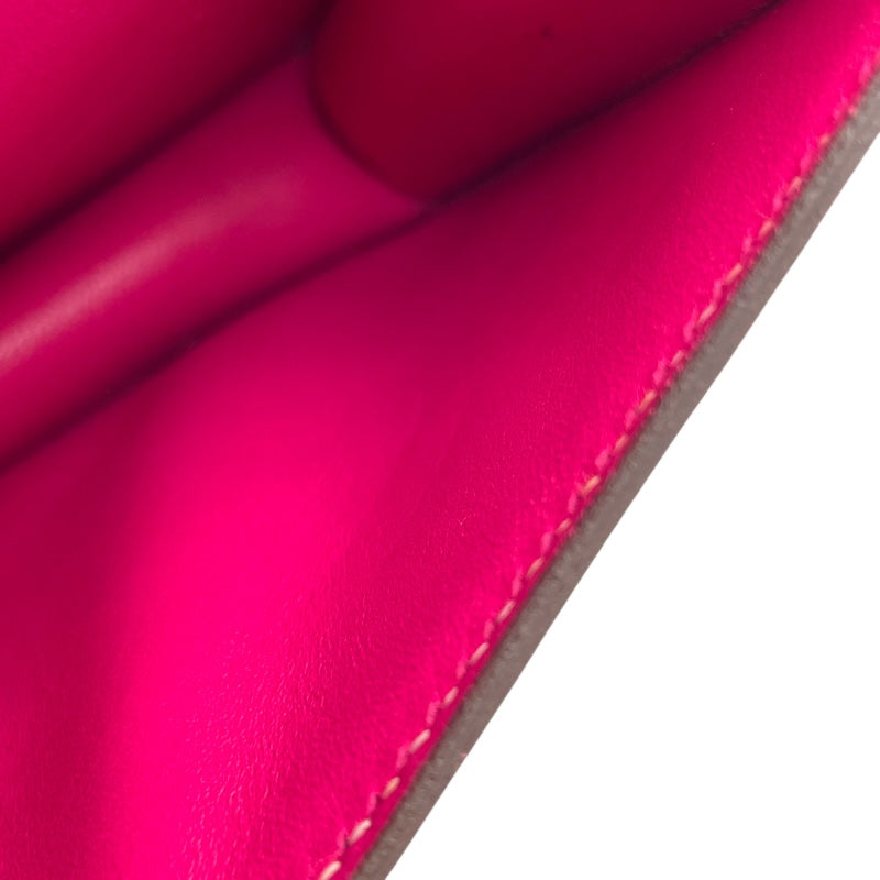 エルメス HERMES マイクロ コンスタンスミニミニ □O刻 ローズ