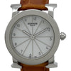 エルメス HERMES Hウォッチ ロンド HR1.210 ホワイト SS クオーツ レディース 腕時計